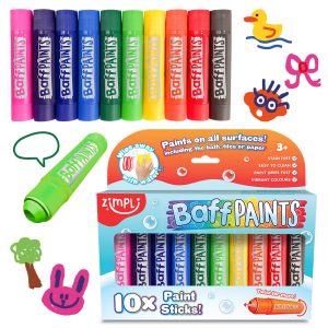 ZIMPLI BAFF PAINTS - 10 PACK - 16 COUNT INNER (RRP £7.99)