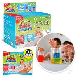 ZIMPLI BAFF WATER COLOURS - 3 USE FOIL BAG - 6G - 12 COUNT CDU (RRP £1.00)