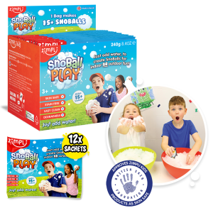 ZIMPLI SNOBALL PLAY - FOIL BAG - 20G - 12 COUNT CDU (RRP £1.00)