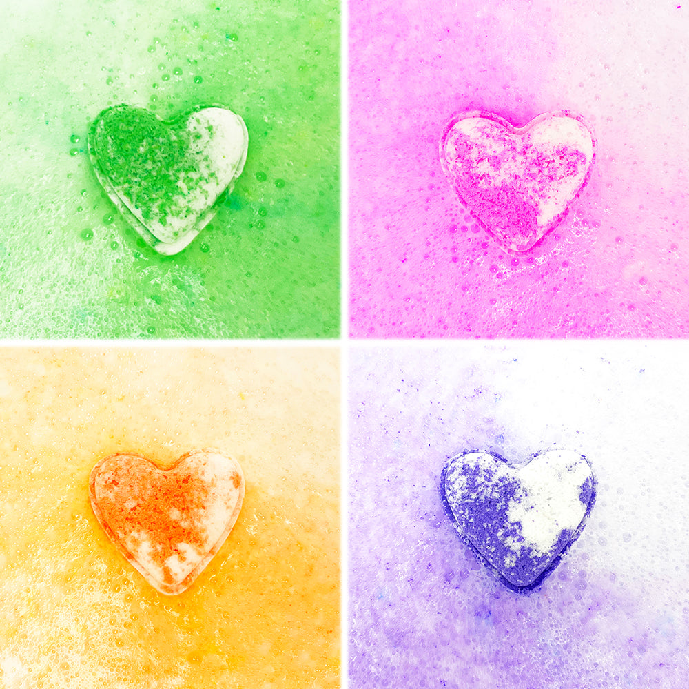 ZIMPLI GIFTS - 4 X 100g HEART BAFF BOMB PACK - 18 COUNT CASE (RRP £7.99) - Image 3