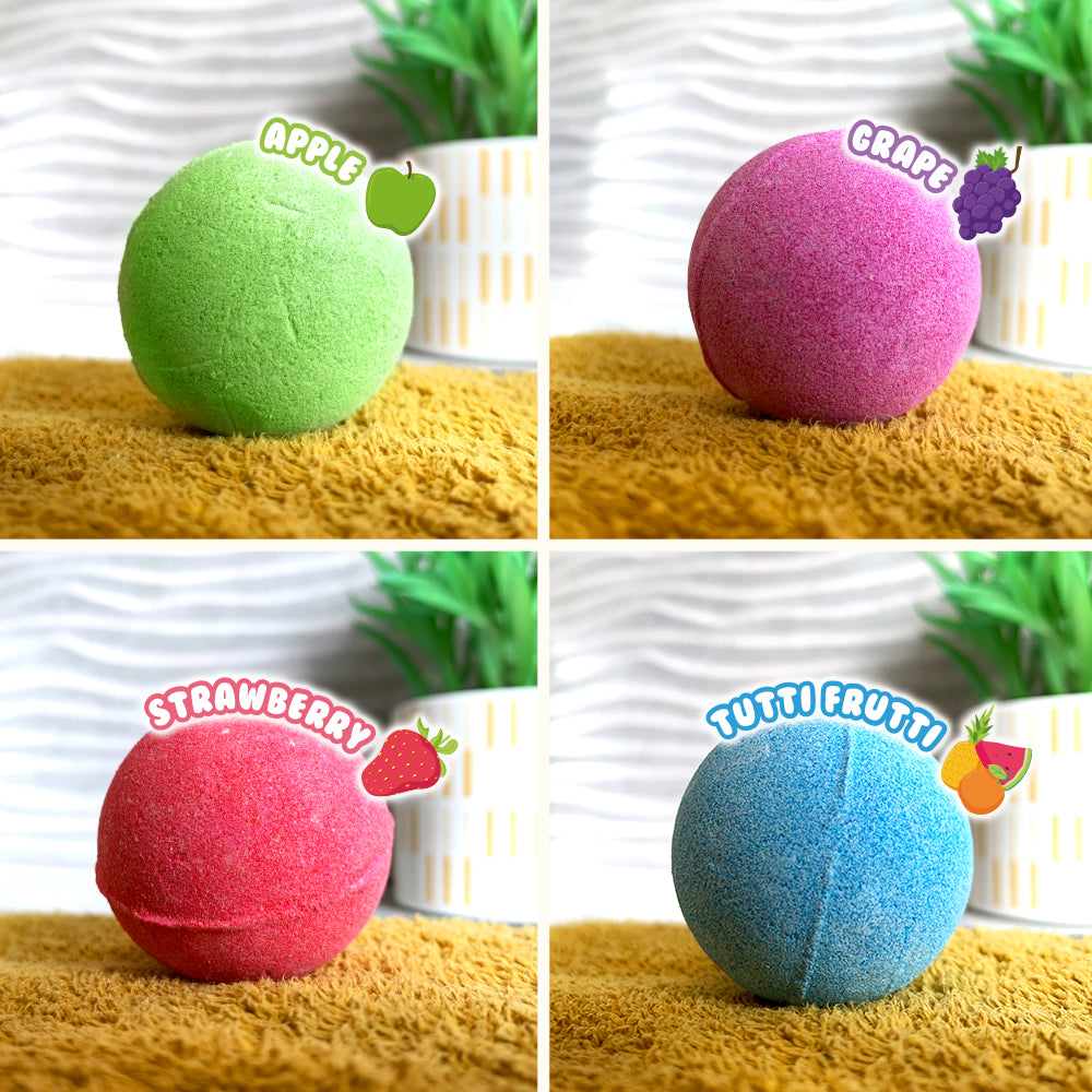 ZIMPLI BAFF BOMBZ ROUND - 4 BATH PACK - 8 COUNT CDU (RRP £4.99) - Image 4