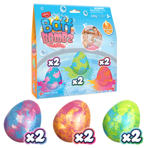 ZIMPLI BAFF BOMBZ - EGG - 6 BATH PACK - 8 COUNT CASE (RRP £9.99)