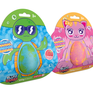 ZIMPLI ANIMAL BAFF BOMBZ - CAT & TURTLE - 20 COUNT CASE (RRP £1.99)