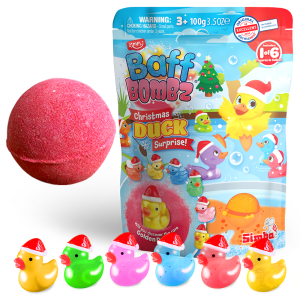 ZIMPLI CHRISTMAS BAFF BOMBZ – DUCK SURPRISE! – 24 COUNT CASE (RRP £4.99)