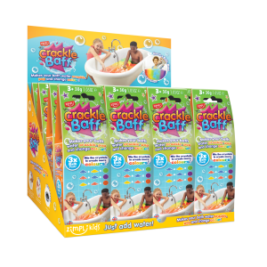 ZIMPLI CRACKLE BAFF COLOURS - 3 PACK - 16 COUNT CDU (RRP £2.99)