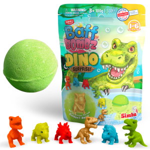 ZIMPLI BAFF BOMBZ – DINO SURPRISE! – 24 COUNT CASE (RRP £4.99)