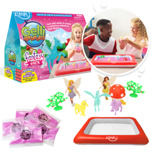 ZIMPLI GELLI ADVENTURES - FANTASY PACK - 4 COUNT CASE (RRP £14.99)