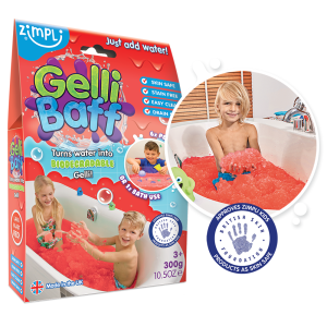 ZIMPLI GELLI BAFF - RED - 10 COUNT CDU (RRP £4.99)