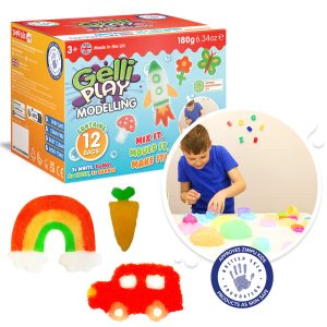 ZIMPLI GELLI PLAY MODELLING - 12 USE - 8 COUNT CASE (RRP £9.99)