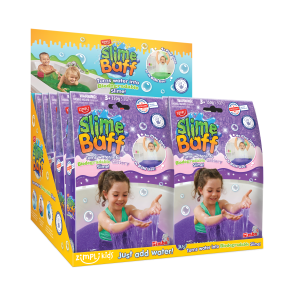 ZIMPLI GLITTER SLIME BAFF - PURPLE - 10 COUNT CDU (RRP £4.99)