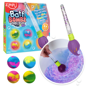ZIMPLI BAFF BOMBZ MAGIC BRUSH - 6 COUNT CASE (RRP £11.99)