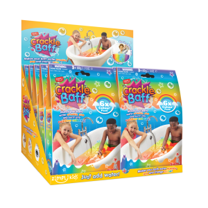 ZIMPLI CRACKLE BAFF RAINBOW - 6 PACK - 12 COUNT CDU (RRP £4.99)