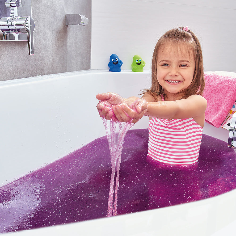ZIMPLI GLITTER SLIME BAFF - MIXED COLOURS - PINK & PURPLE - 10 COUNT CDU (RRP £4.99) - Image 6