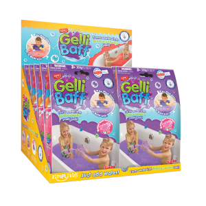 ZIMPLI SMELLI GELLI BAFF - 1 USE - BUBBLEGUM - 10 COUNT CDU (RRP £4.99)