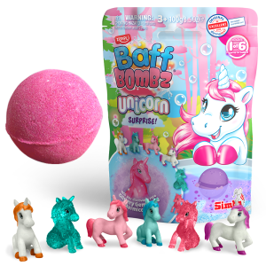 ZIMPLI BAFF BOMBZ - UNICORN SURPRISE! - 24 COUNT CASE (RRP £4.99)