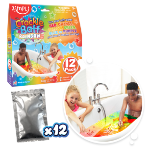 ZIMPLI CRACKLE BAFF RAINBOW - 12 PACK - 9 COUNT CASE (RRP £7.99)