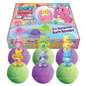 BATH BOMB SURPRISE - 6 x BAFF BOMBZ SURPRISE - CARE BEARS  12 COUNT OUTER (RRP £23.99)