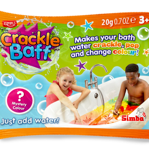 CRACKLE BAFF FOIL BAGS - 20G CLIP STRIP 12 COUNT INNER WITH CLIP STRIP (RRP £1.00)