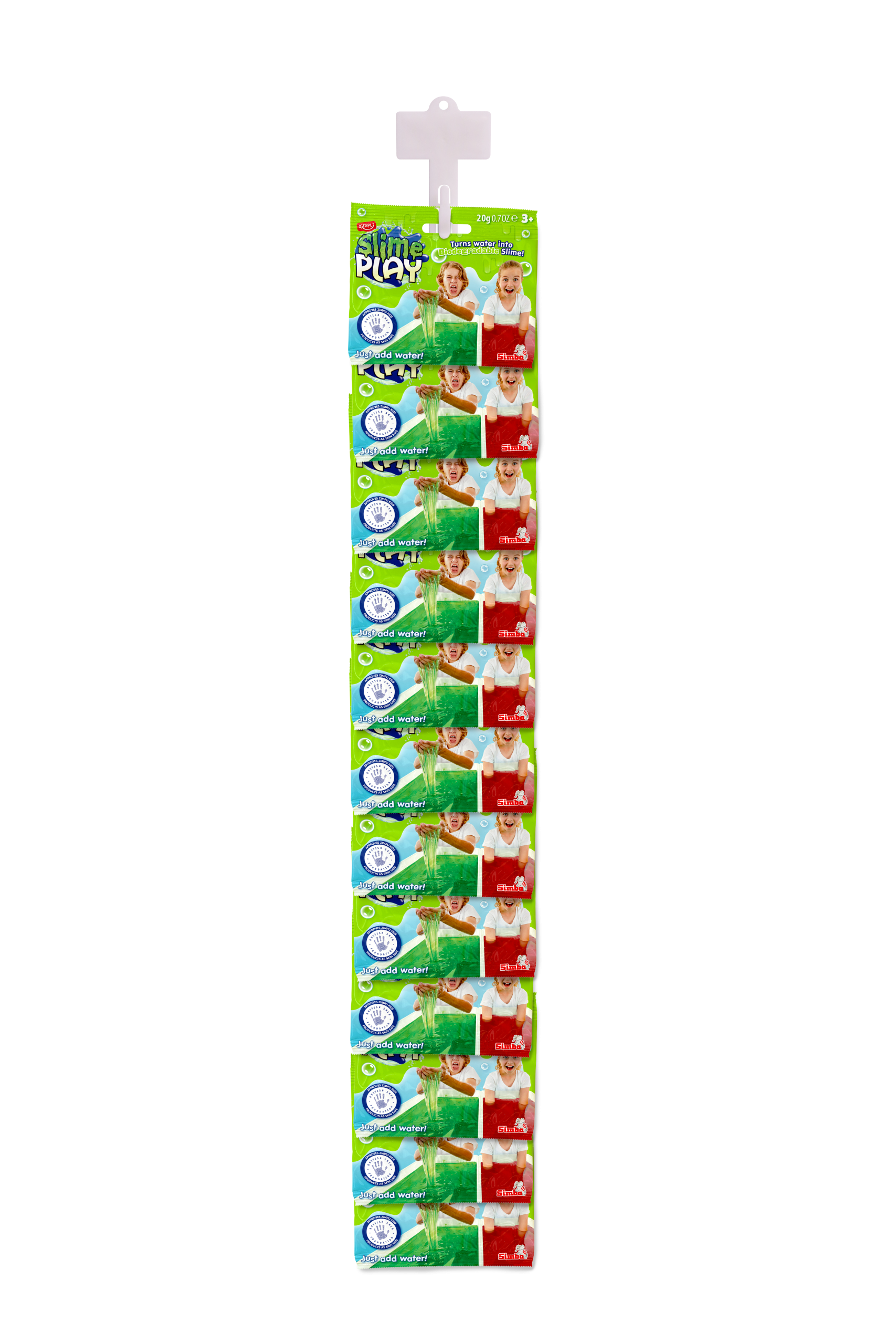 SLIME PLAY FOIL BAGS - 20G CLIP STRIP 12 COUNT INNER WITH CLIP STRIP (RRP £1.00) - Image 4