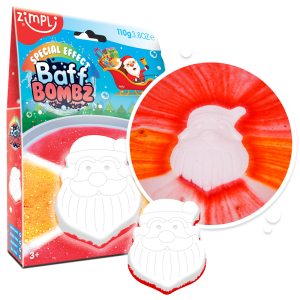 SANTA SPECIAL EFFECT BAFF BOMBZ 110G 12 COUNT INNER (RRP £3.99)