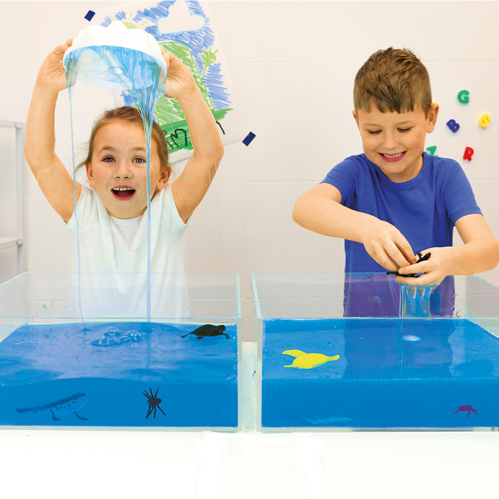 SLIME PLAY - SENSORY FUN - 600G - GOO BLUE 12 COUNT CASE (RRP £19.99) - Image 2