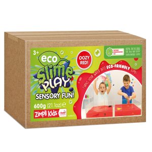 SLIME PLAY - SENSORY FUN - 600G - OOZY RED  12 COUNT CASE (RRP £19.99)