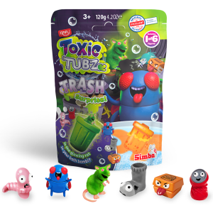 TOXIC TUBZ - BAFF BOMBZ TRASH SURPRISE 24 COUNT CDU (RRP £4.99)