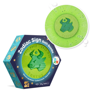 Z's ZODIAC SIGNS BATH BOMBS 250g 12 COUNT INNER (RRP £7.99)